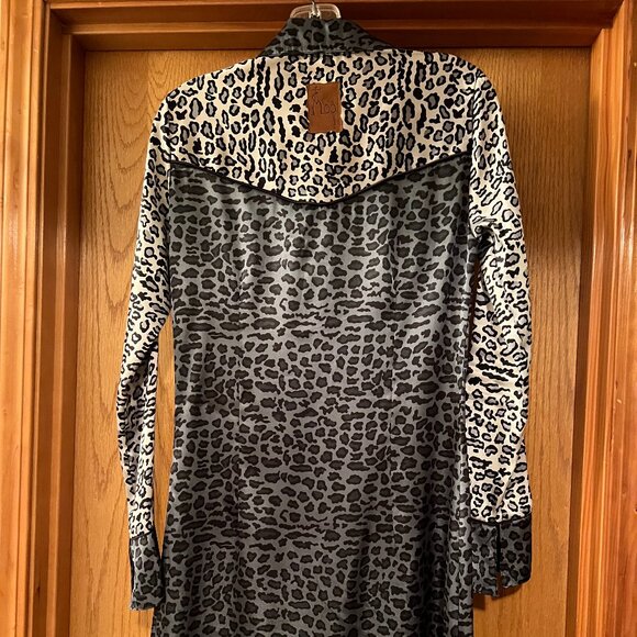 Moo Country - Silk - Snap Shacket - S - Picture 2 of 8